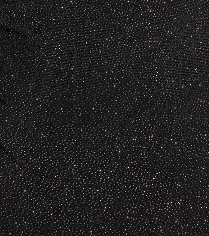 Party Moves One-Shoulder Glitter Mesh Mini Dress