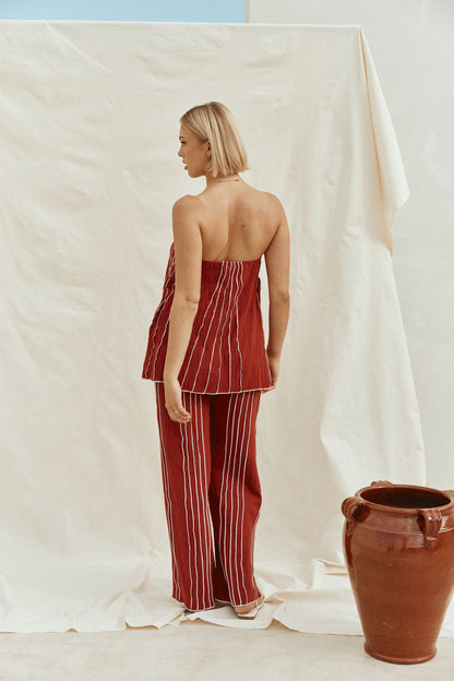 Emilia Top - Merlot
