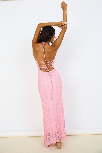Kombucha Maxi Dress Pink