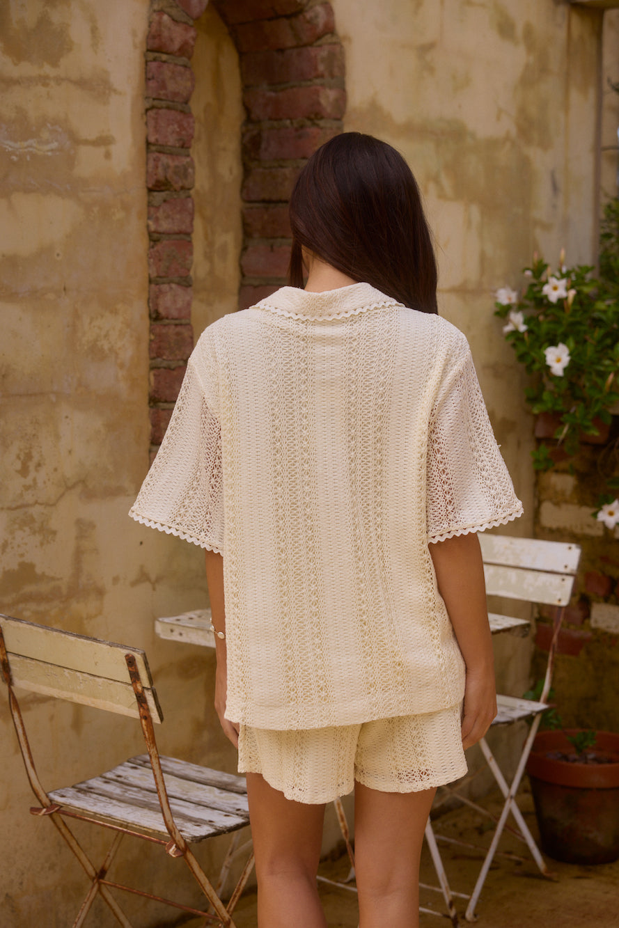 Misty Harbour Shorts White