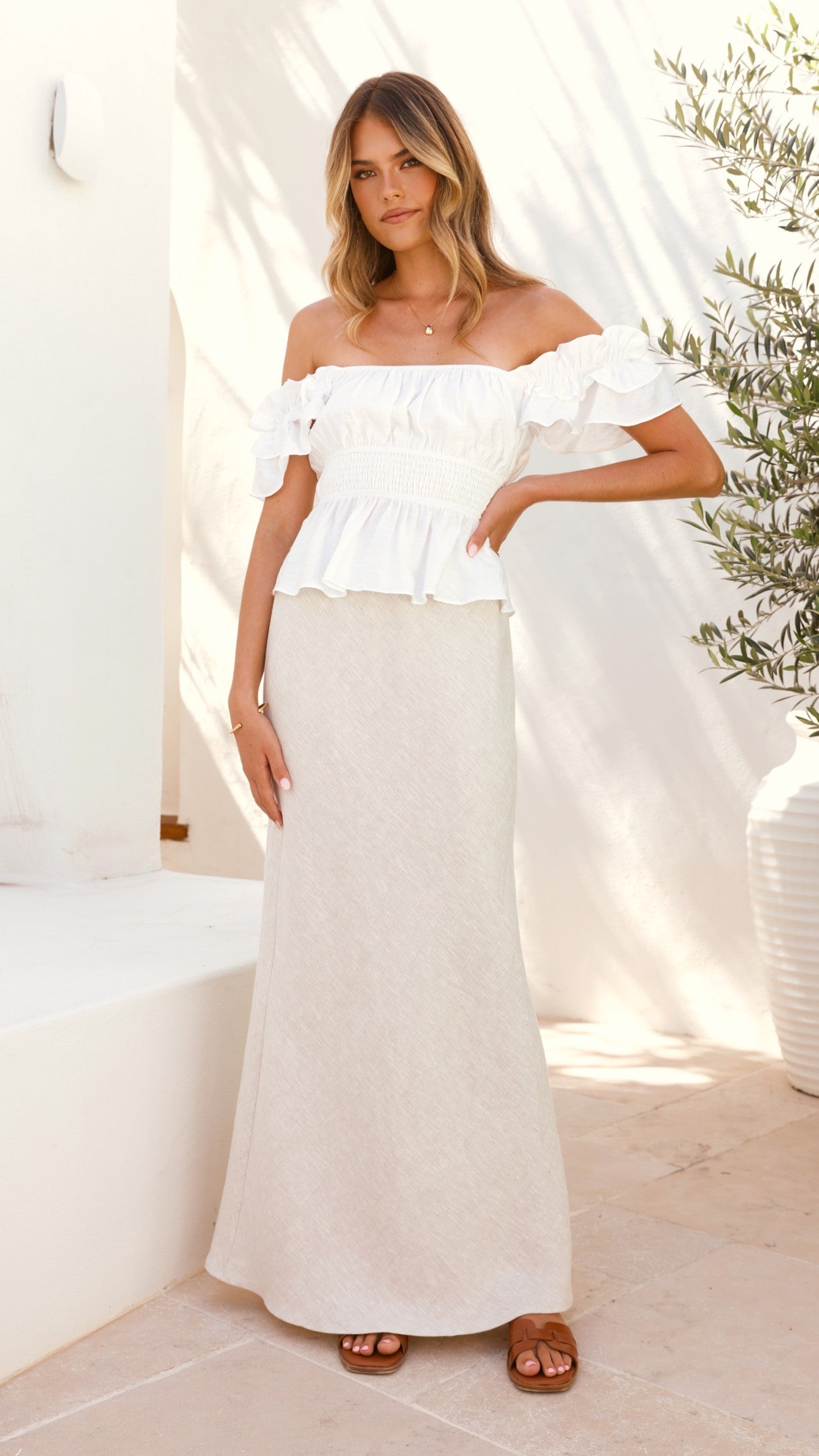 Fifi Top - White