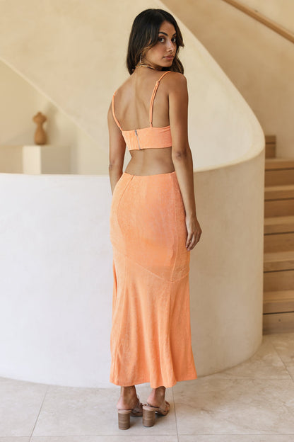 Reflection Maxi Dress Orange