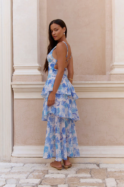 Foolish One Maxi Dress Blue