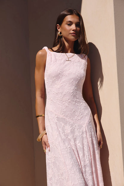 Soft Feelings Maxi Dress Pink